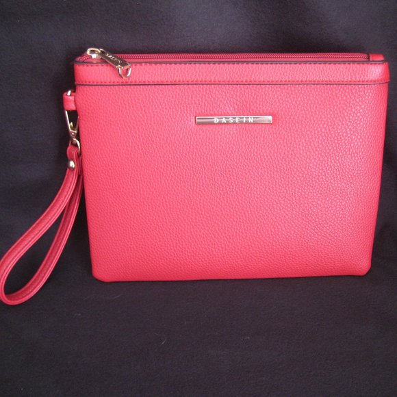 DASEIN Faux Leather Handbag/Satchel/Purse w/Shoulder Strap & Matching Wallet - Picture 3 of 10